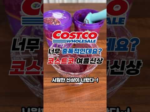 코스트코 아사이 소르베: 여름 더위, 상큼하게 날려 버려요!