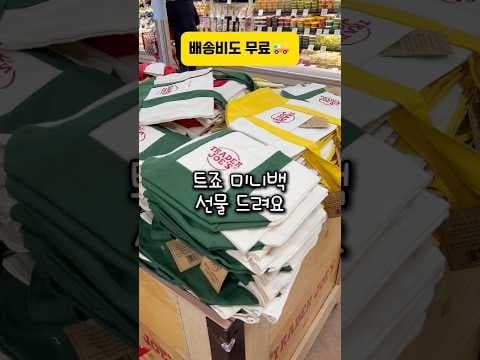 트레이더조 미니 캔버스 토트백 완전정리: 한국에서 똑똑하게 사는 법과 코스트코 장보기 활용 팁