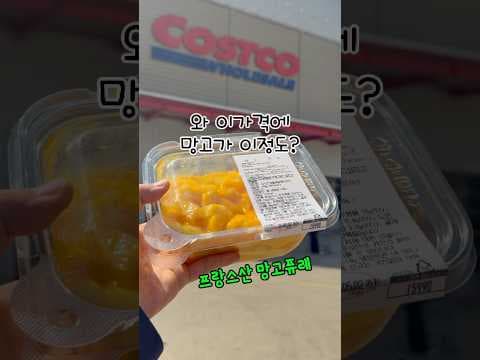 코스트코 신상 망고 푸딩, 베이커리에서 놓치지 마세요!