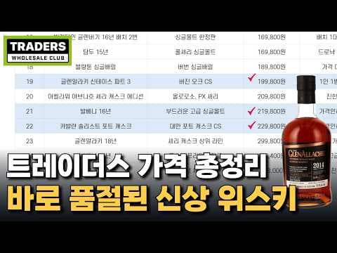 이마트 트레이더스 글렌알라키 신테이스 파트 3 놓치면 아쉬운 위스키 신상