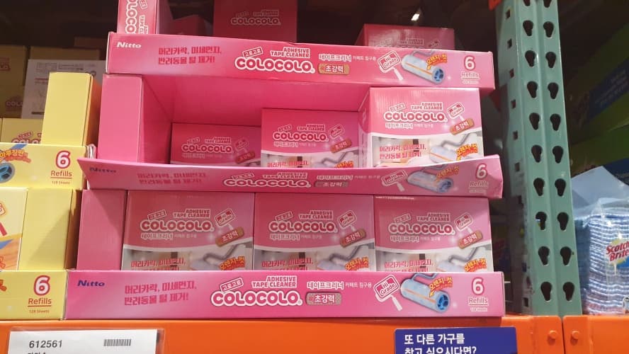 고로고로 테이프크리너리필6EA 침구용 또는 바닥용