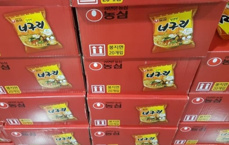 농심 너구리 120G X 20