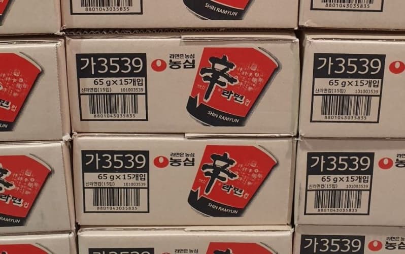 농심 신라면 소컵 65G X 15
