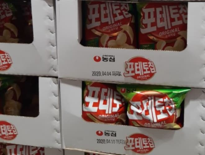 농심 포테토 칩 390G