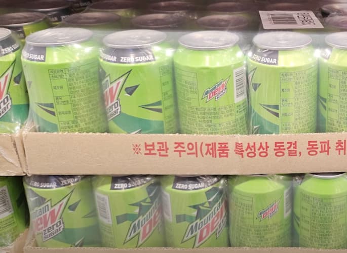 마운틴듀 오리지널제로 355ML X 24