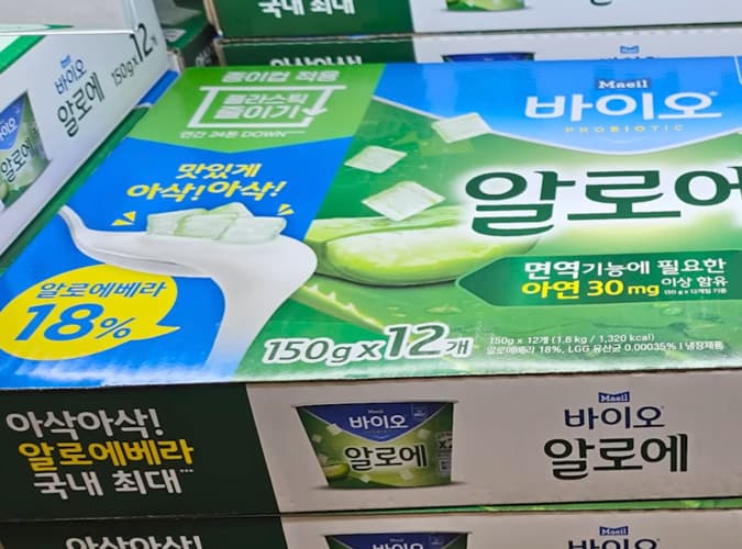 매일 바이오 알로에 요거트 150G X 12
