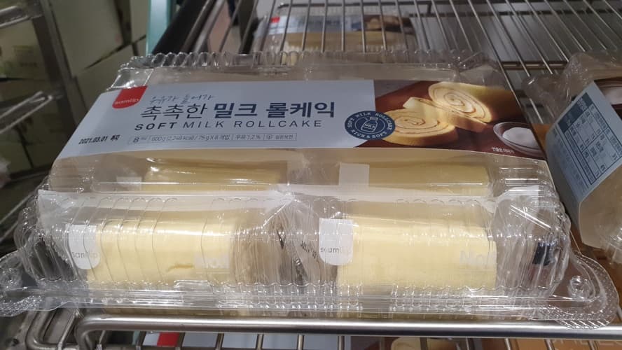 삼립 밀크롤케익 75G X 8