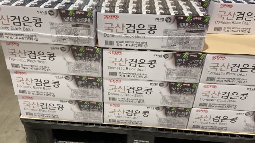삼육두유 국산 검은콩 두유 190ML X 24