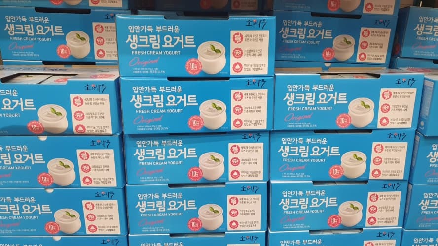 소와나무 생크림 요거트 85G X 16