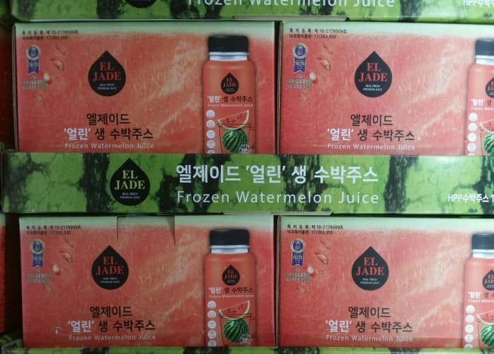 엘제이드 얼린 생 수박주스 340ML X 8