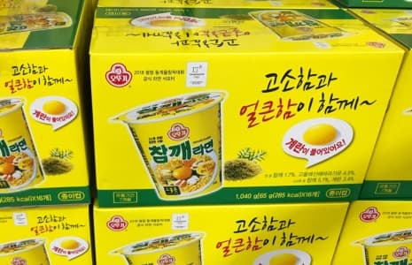 오뚜기 참깨라면 컵 65G X 16