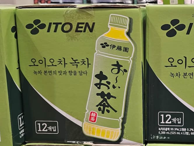 이토엔 오이오차 녹차 525ML X 12