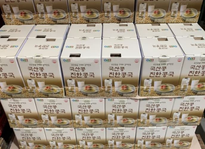 정식품 국산콩 진한콩국 950ML X 4