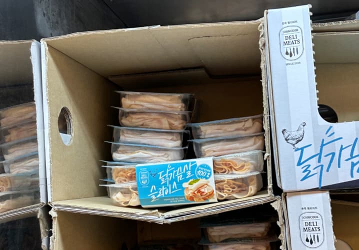 존쿡델리미트 닭가슴살슬라이스 350G X 2