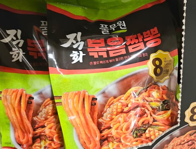 풀무원 볶음짬뽕 203.4G X 8