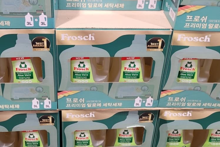 프로쉬 알로에베라세탁세제 3L X 2