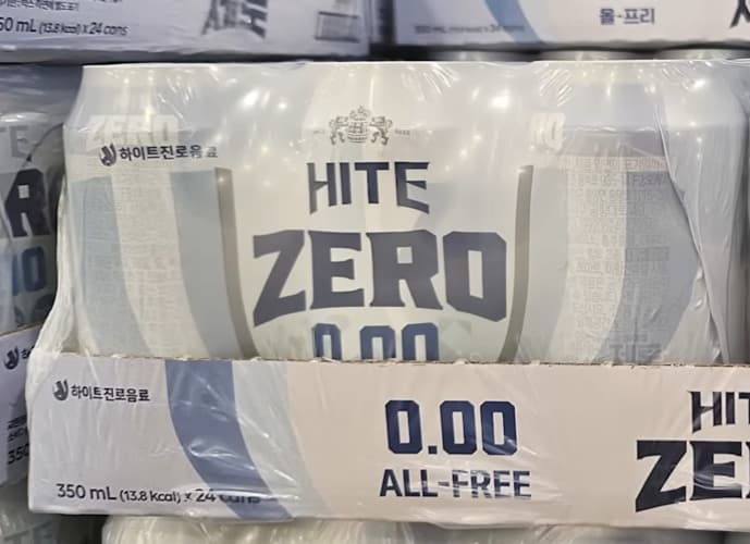 하이트 제로 무알콜 350ML X 24캔