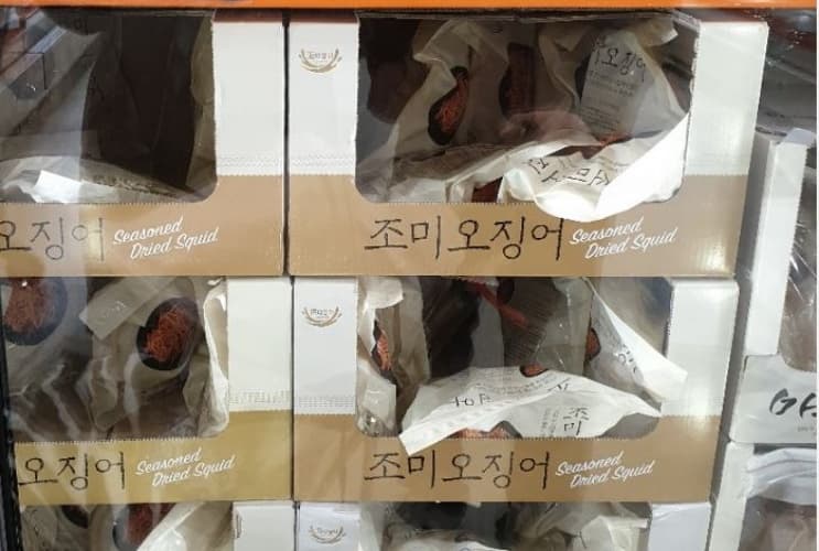해담다 조미오징어채 600G