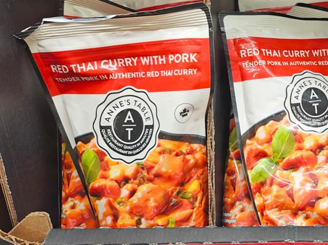 ANNE'S TABLE 타이 레드 커리 550G 원산지 캐나다