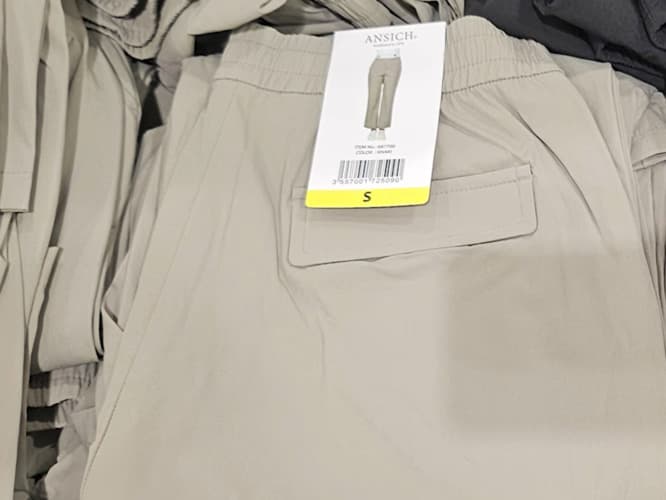 ANSICH 여성 나일론 바지 S,M,L ASIAN SIZE