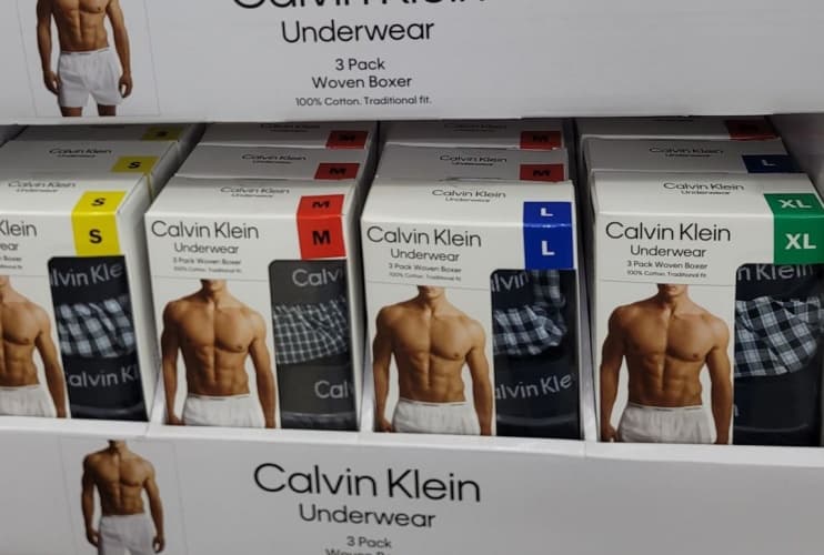 CALVIN KLEIN 남성 박서 3매 S,M,L,XL US SIZE