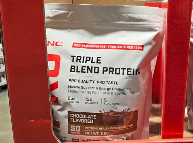 GNC 트리플블렌드프로틴 2KG,초콜릿맛