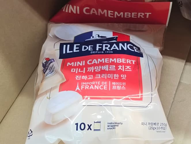 ILE DE FRANCE 미니까망베르 25GX10원산지프랑스