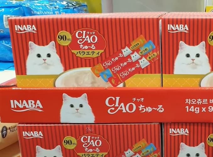 INABA 챠오츄르고양이간식 14G X 90입
