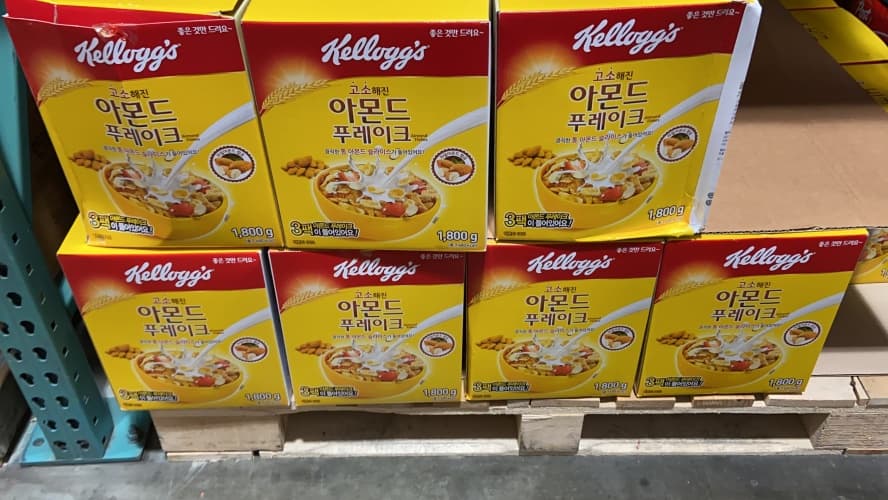 KELLOGG'S 아몬드푸레이크 600G X 3