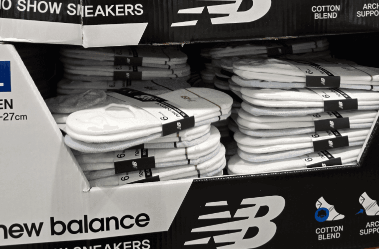 NEW BALANCE 성인 덧신양말6족 FREE SIZE