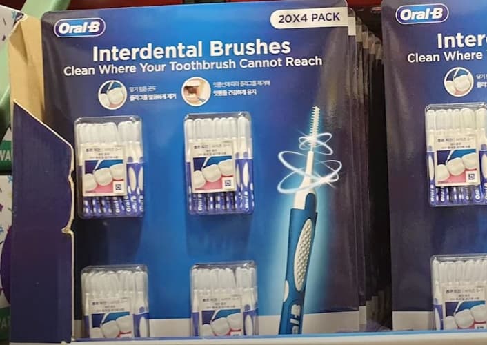 ORAL-B 오랄비 치간칫솔 20개 X 4팩
