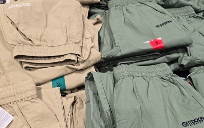 OUTDOOR PRODUCTS 키즈우븐바지 120,130,145,155,165