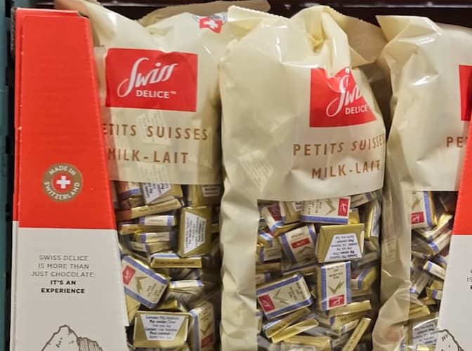 SWISS DELICE 밀크 초콜릿 1.5KG