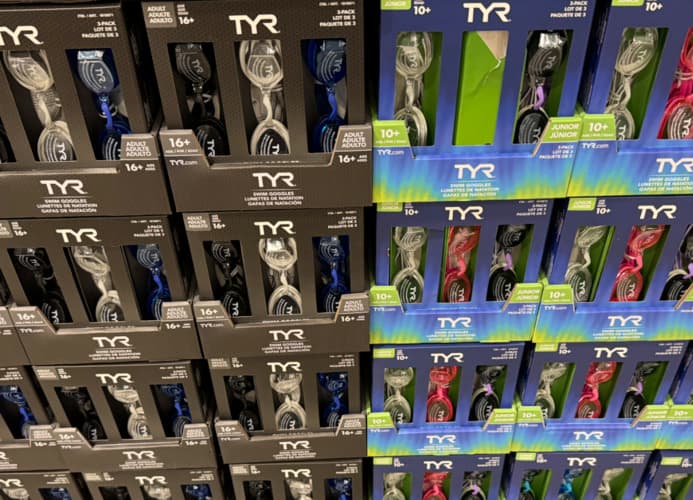 TYR 물안경3개입 성인용