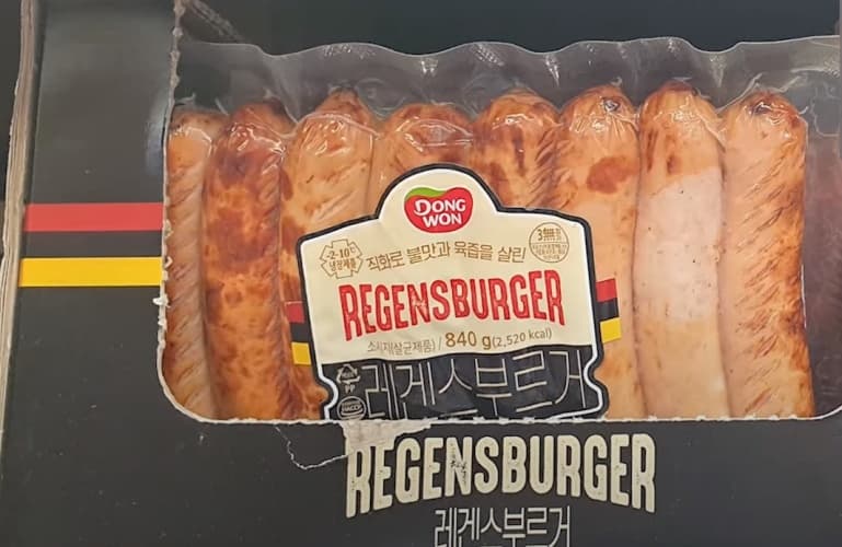 동원 무첨가 레겐스부르거 840G
