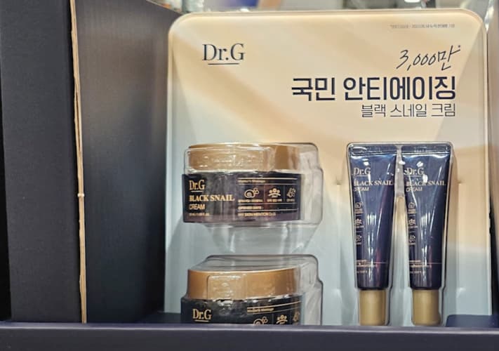 DR.G 닥터지 블랙 스네일 크림 50ML X 2 + 20ML X 2