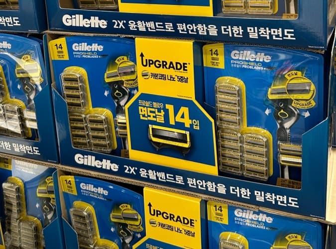 GILLETTE 질레트 프로쉴드 면도날 14개