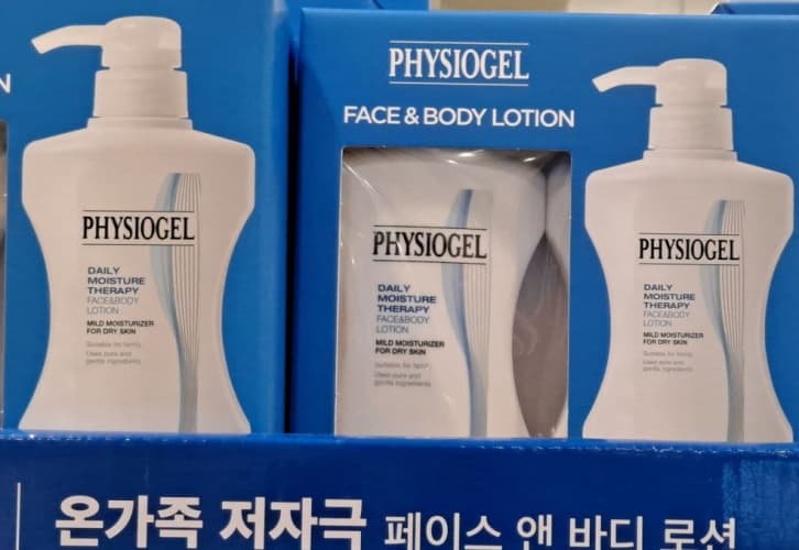 PHYSIOGEL 피지오겔 페이스 앤 바디로션 400ML + 400ML