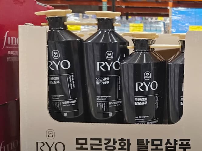 RYO 려 볼륨 & 모근강화 샴푸 820ML X 2